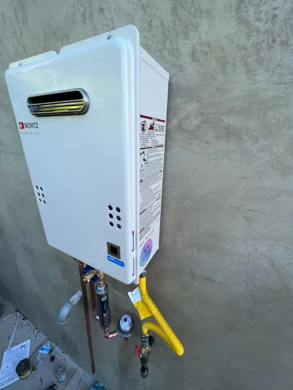 Tankless water heater installation for Warrenton homes
